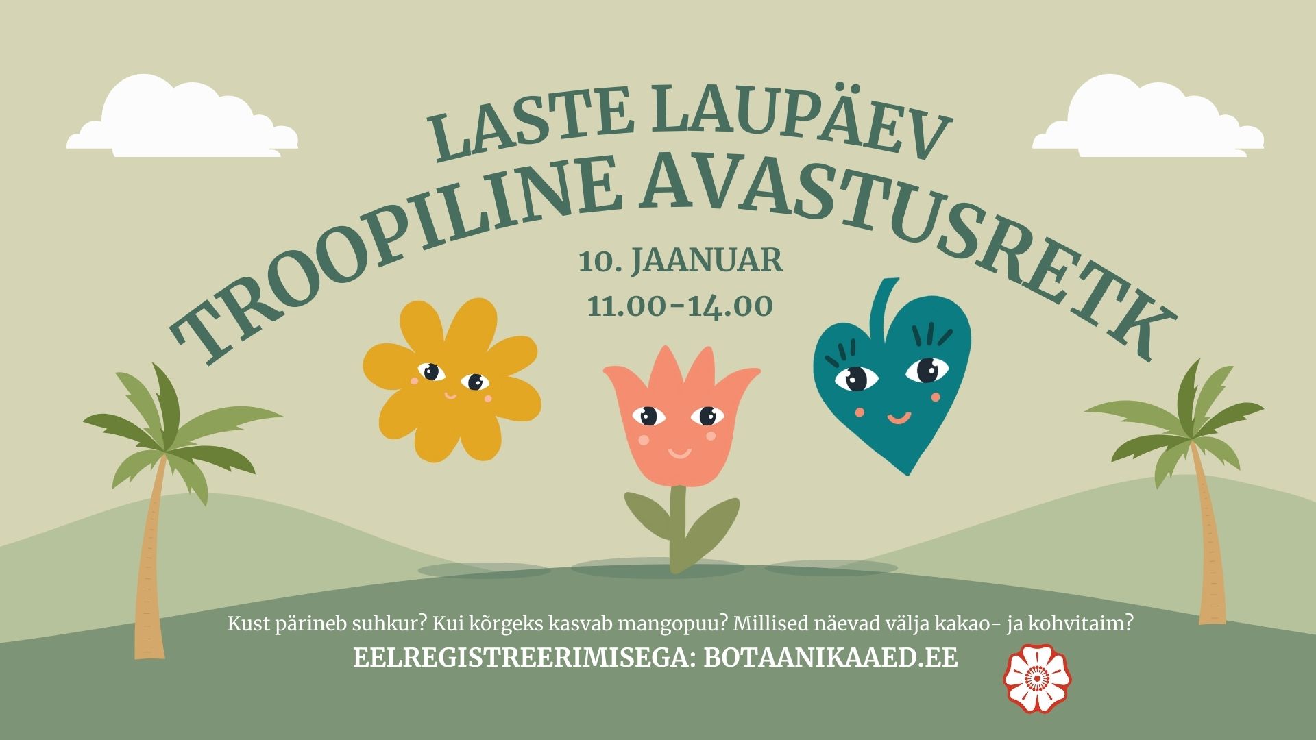 Laste laupäev Tallinna Botaanikaaed